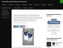 Tablet Screenshot of kaoskubagus.com